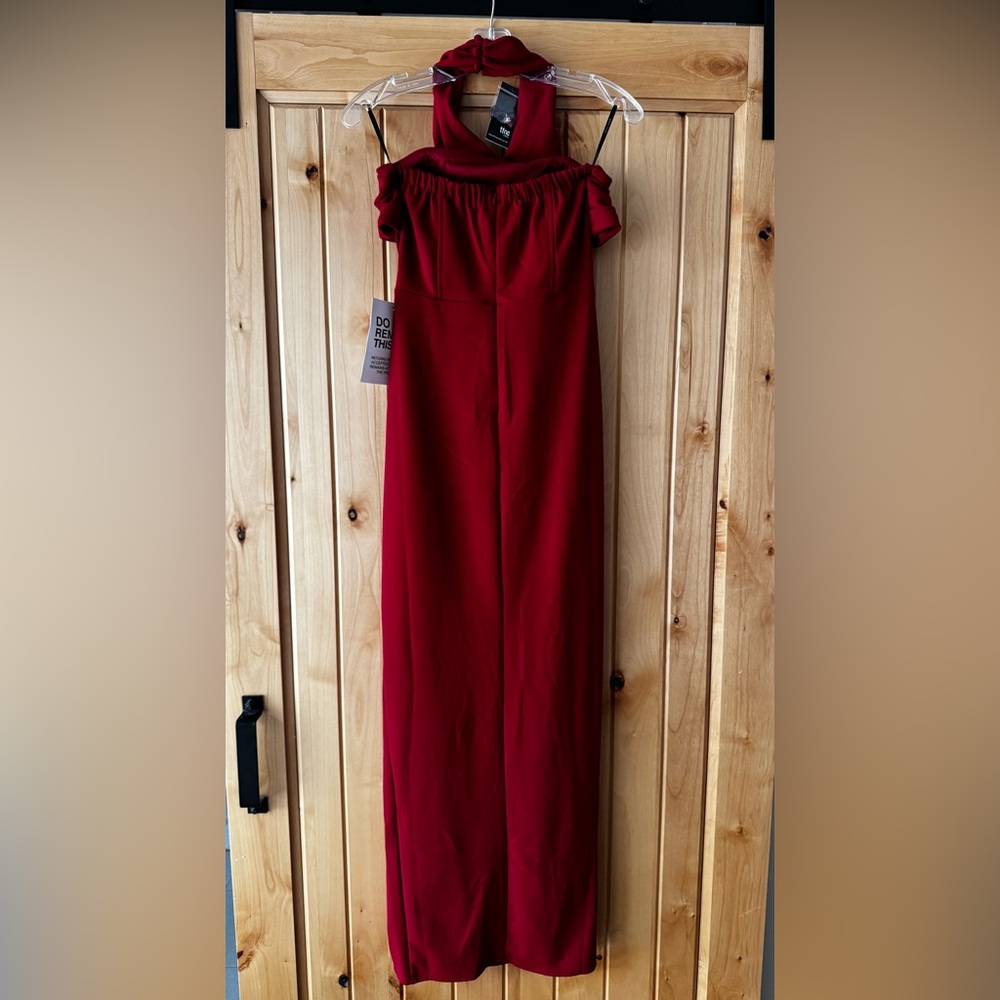 TFNC Simmic Maxi Halter Dress - Picture 3 of 13